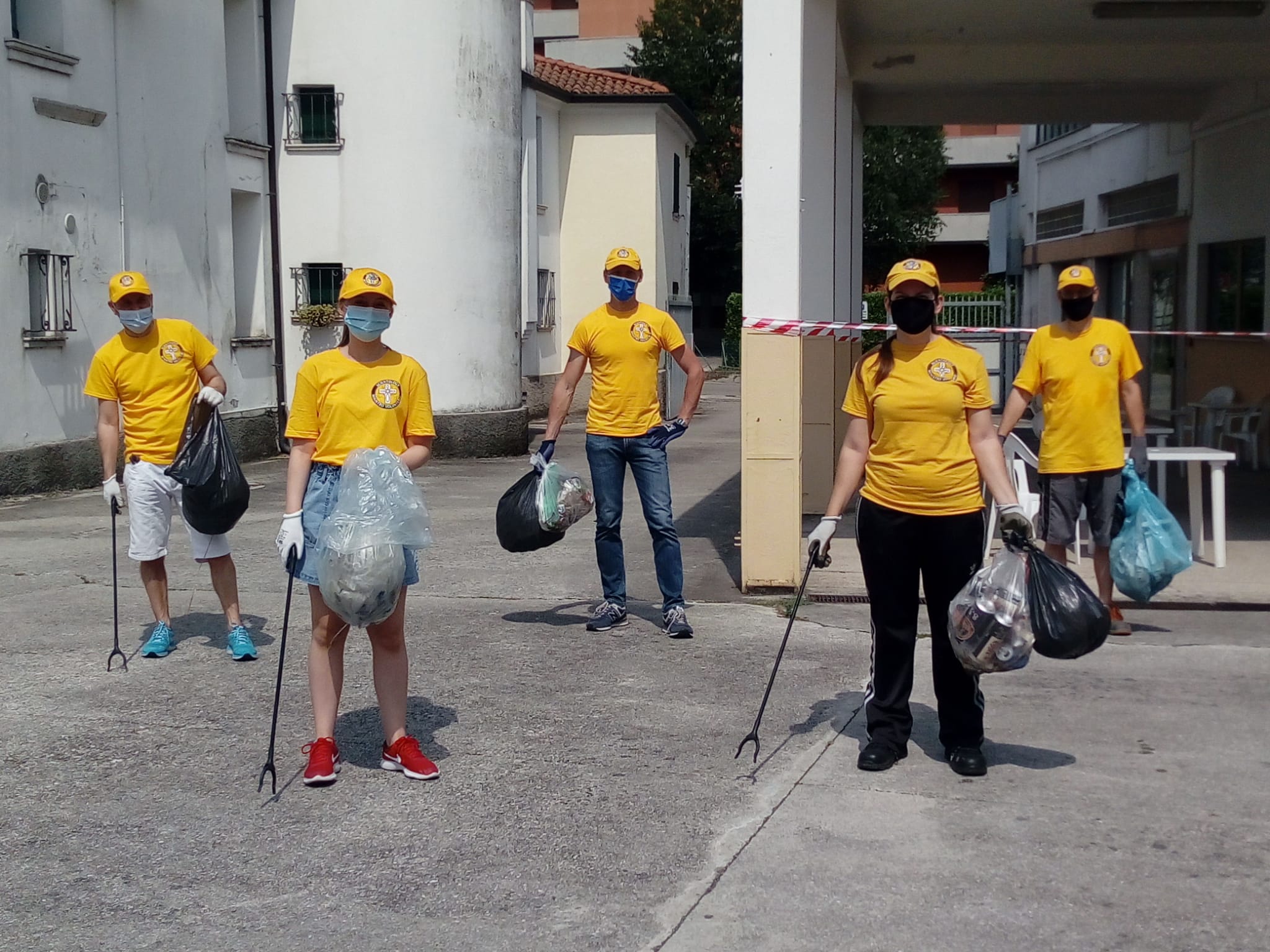 I Ministri Volontari attivi nel quartiere di San Gregorio