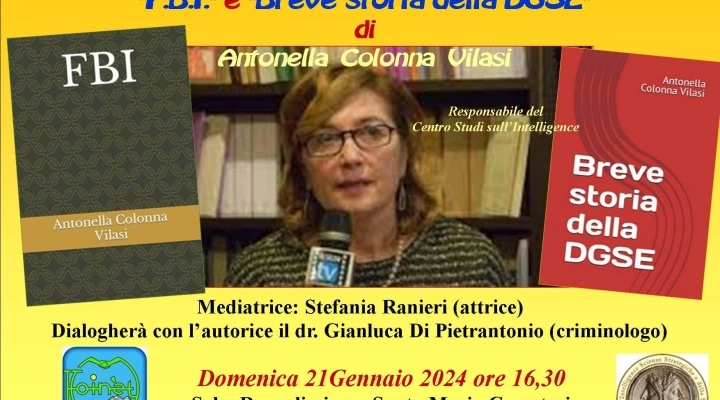 Conferenza sull'intelligence di Antonella Colonna Vilasi 