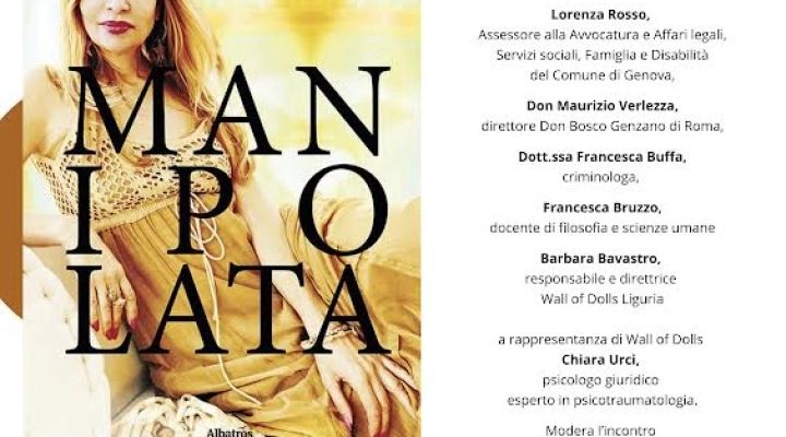 Daniela Barzaghi presenta Manipolata, il suo primo libro. Il 12 aprile ore 17 alla Biblioteca Berio di Genova