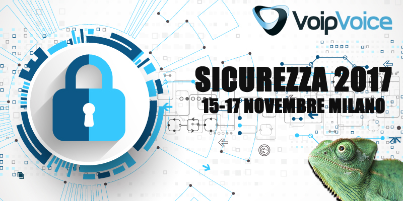 Voipvoice partecipa a sicurezza 2017, l’evento dedicato alla sicurezza informatica