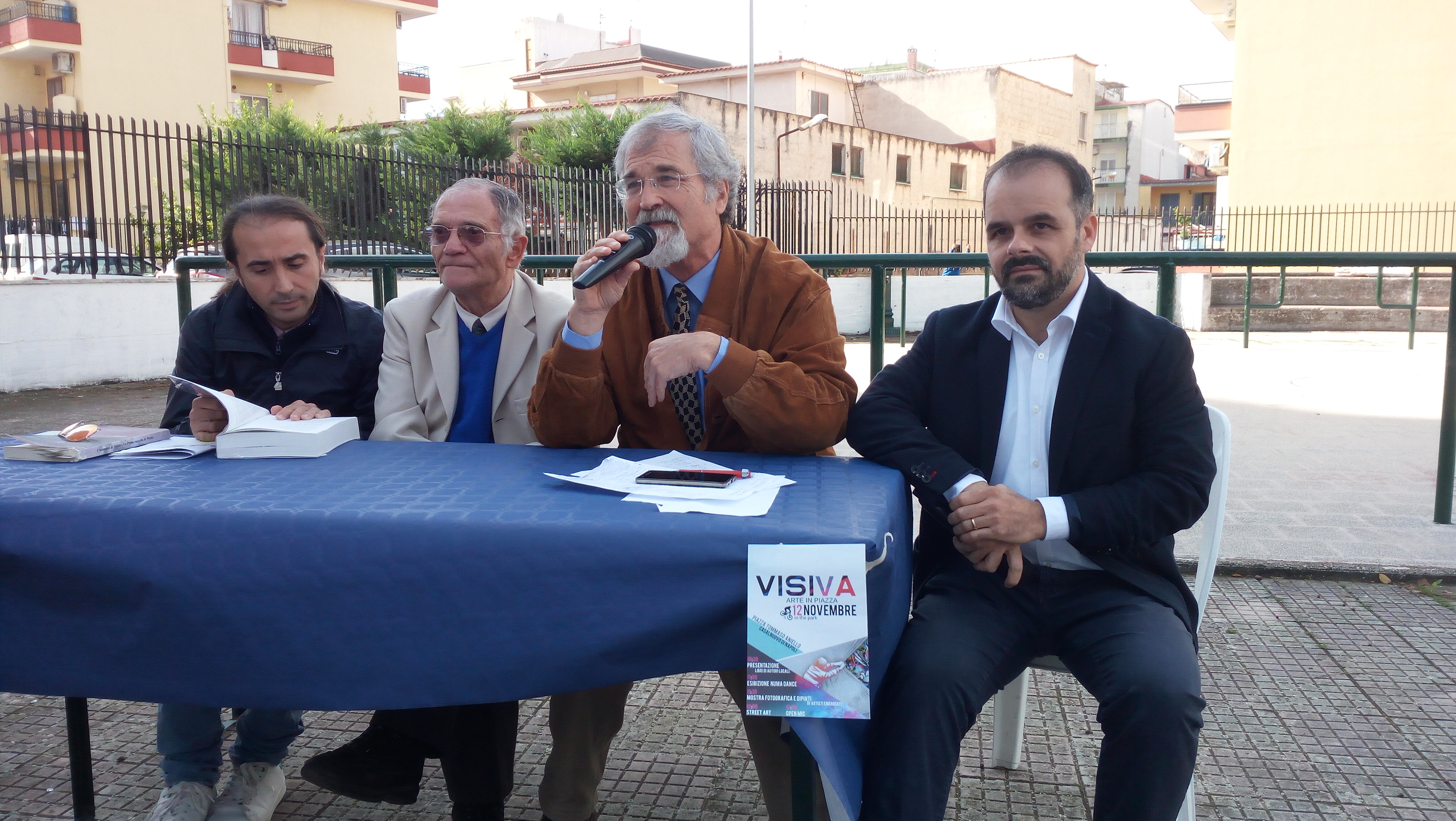 Casalnuovo di Napoli “Visiva” Arte in Piazza 2^ Edizione nello spazio pubblico di Via Tommaso Aniello.(Scritto da Antonio Castaldo)