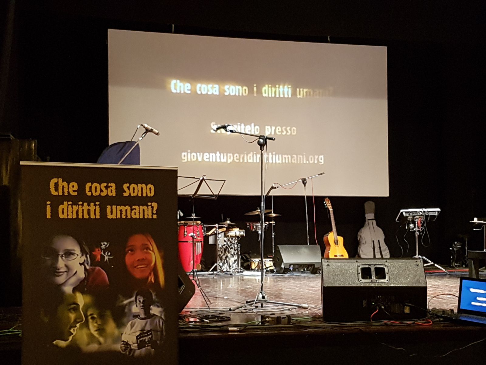 I Diritti Umani al IV Concerto per la Pace e Vita di Hernan e Friends