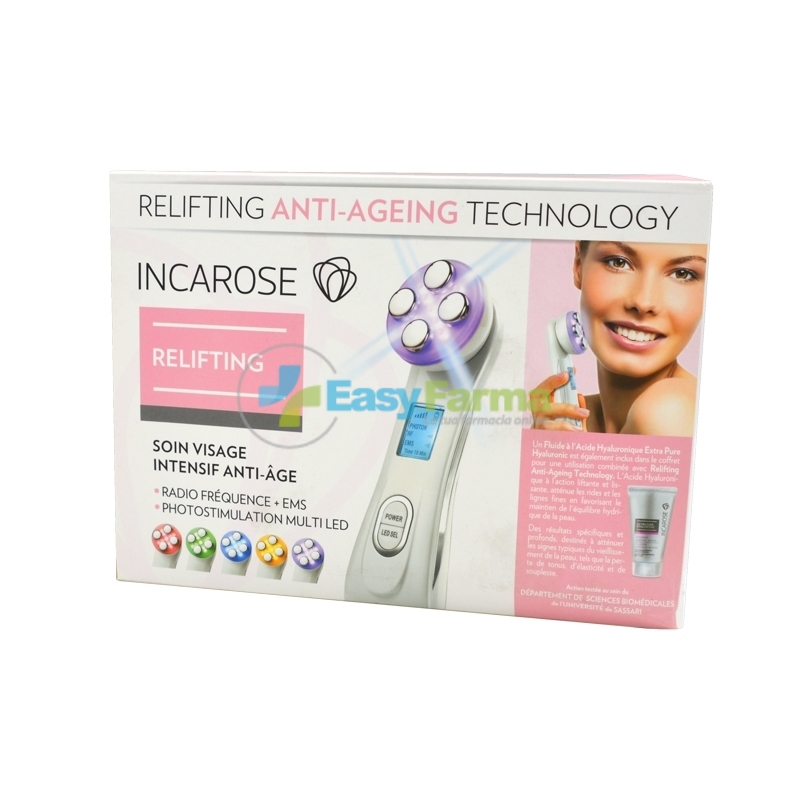 Easyfarma oggi consiglia  RELIFTING Incarose l’Anti-Ageing Technology a casa tua