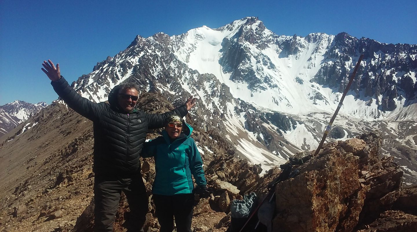 Oscar Daher, alpinista: Ogni giorno ho un obiettivo importante