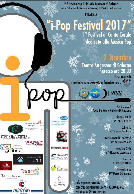 Appuntamento sabato al Teatro Augusteo con I-pop Festival 