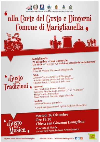 Mariglianella “Alla Corte del Gusto” fa tappa a  Mariglianella.