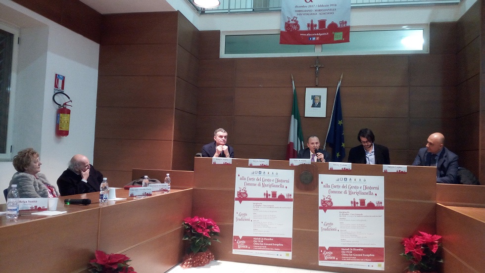 Mariglianella Successo del convegno “Tradizioni natalizie dei nostri territori” e della degustazione delle tipicità natalizie “Alla Corte del Gusto”.