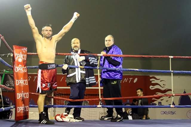 Dragan Lepei verso la Boxe Night Florence