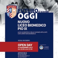 Il futuro si sceglie oggi: il 25 novembre l’Open Day del primo liceo biomedico di Roma