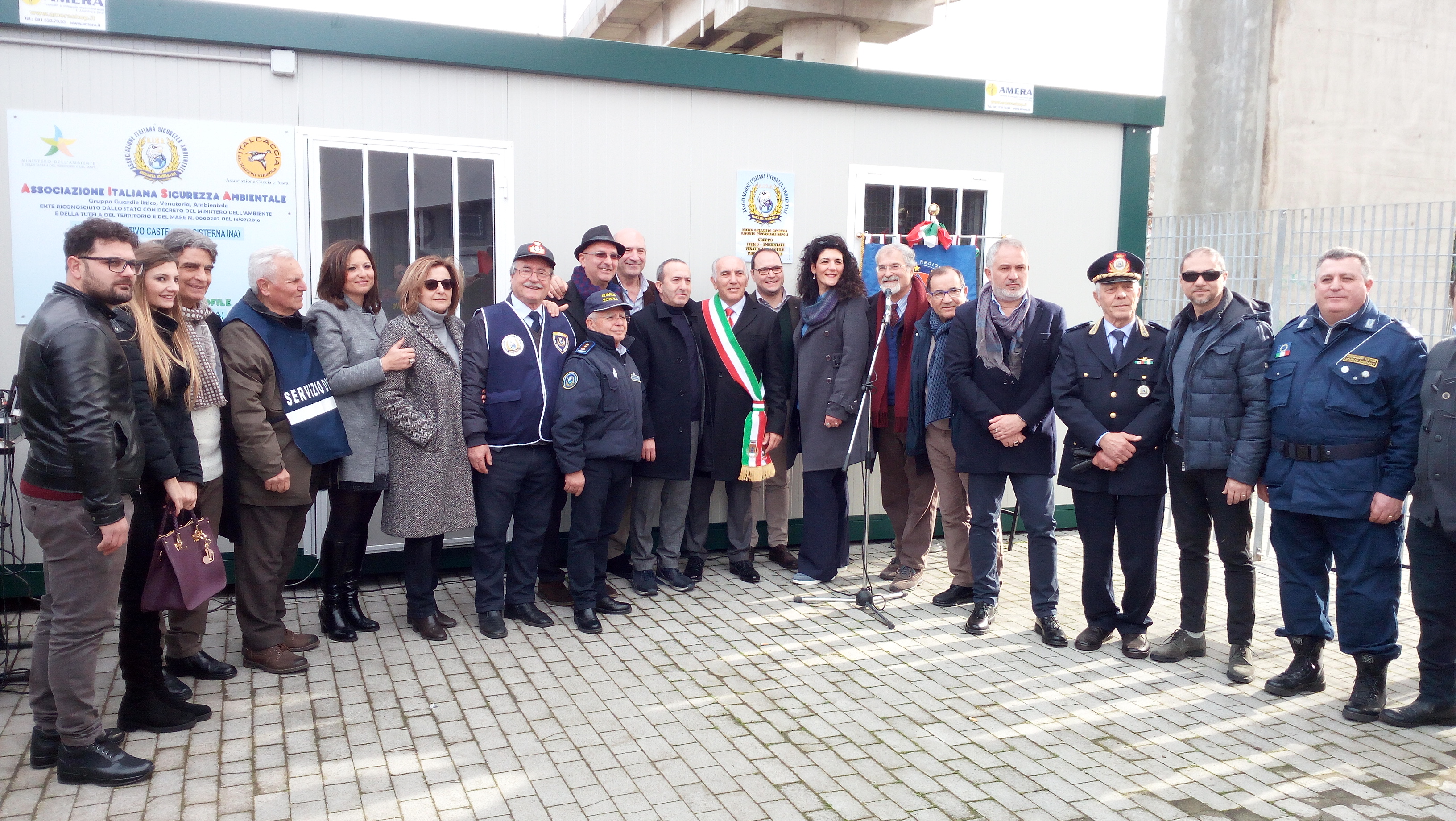 Castello di Cisterna: AISA presso Circumvesuviana. Inaugurazione con l’EAV e l’Amministrazione Comunale. (Scritto da Antonio Castaldo)