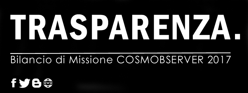 COSMOBSERVER: Il sito di divulgazione scientifica dedicato allo spazio pubblica il suo bilancio di missione