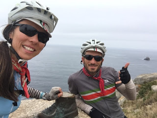 Palas e Vito in mountain bike sul Cammino di Santiago