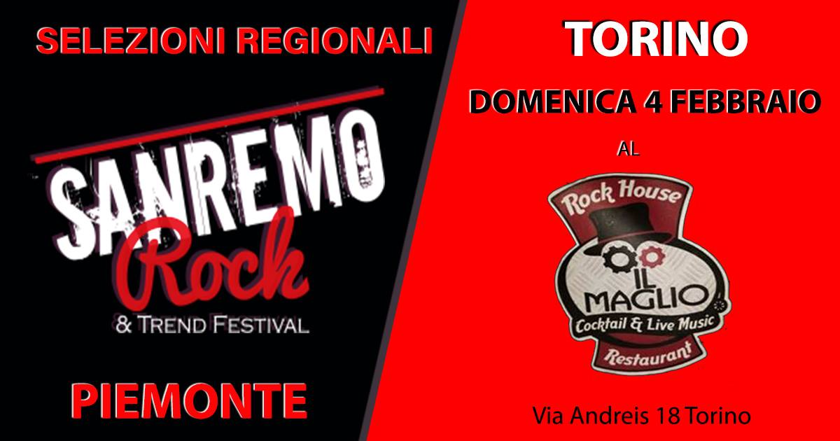 31° Sanremo Rock: le selezioni live arrivano in Piemonte