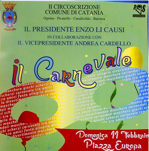 Carnevale 2018, tutti in piazza Europa a Catania