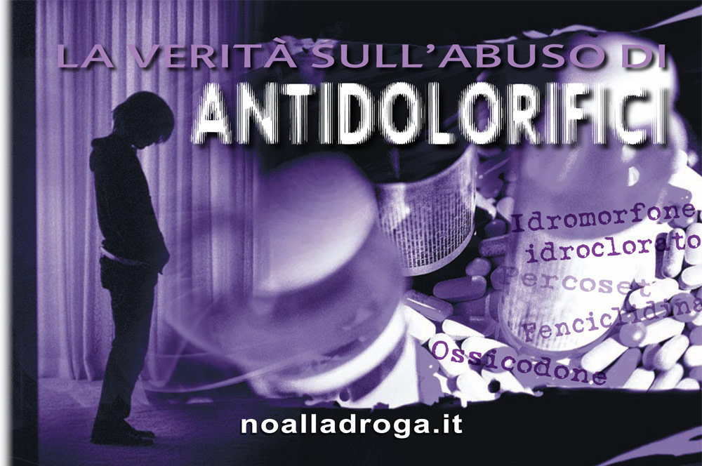 L'ABUSO DI ANTIDOLORIFICI CREA DIPENDENZA.