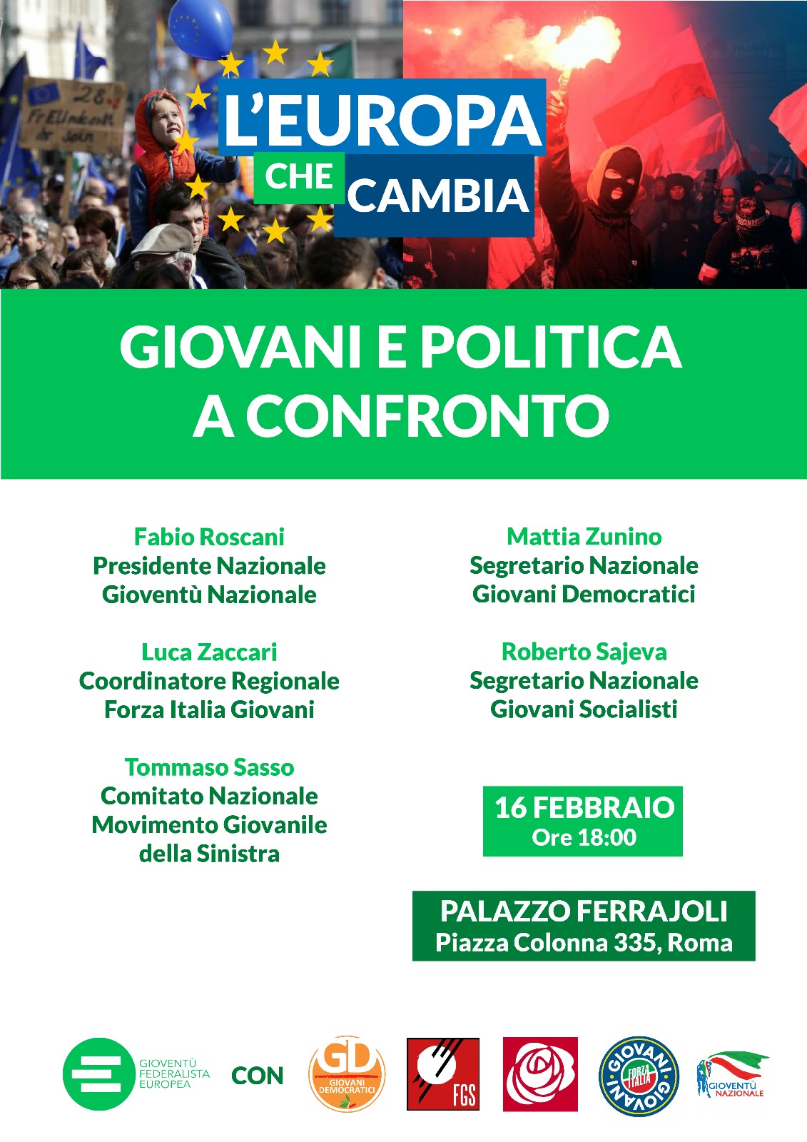 16.02.18 Giovani e Politica a confronto