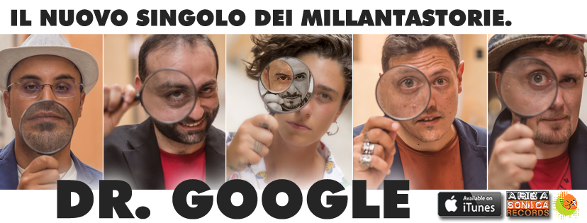 Areasonica Records lancia Dr. Google, il nuovo singolo dei Millantastorie: il sound di un cantautorato pop fresco e attuale per un pezzo che fa dell’ironia la sua parola d’ordine!