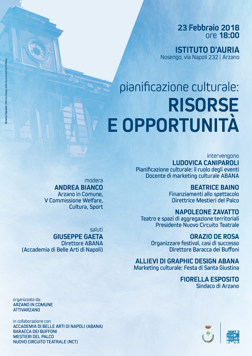 Convegno: “Pianificazione culturale: risorse e opportunità”