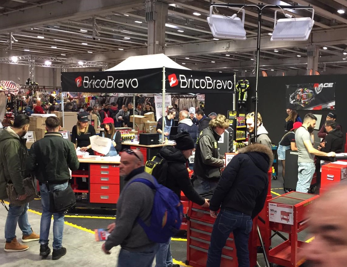 BricoBravo ingrana la marcia e partecipa al Motodays, dall’8 all’11 marzo a Fiera di Roma