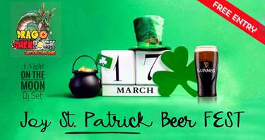 SABATO 17 MARZO, AL JOY DI MILANO, ST. PATRICK BEER FESTIVAL