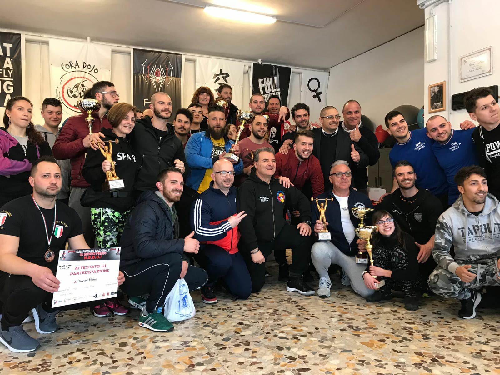 Bench Press: i vincitori della II edizione del Grand Prix Città di Cori