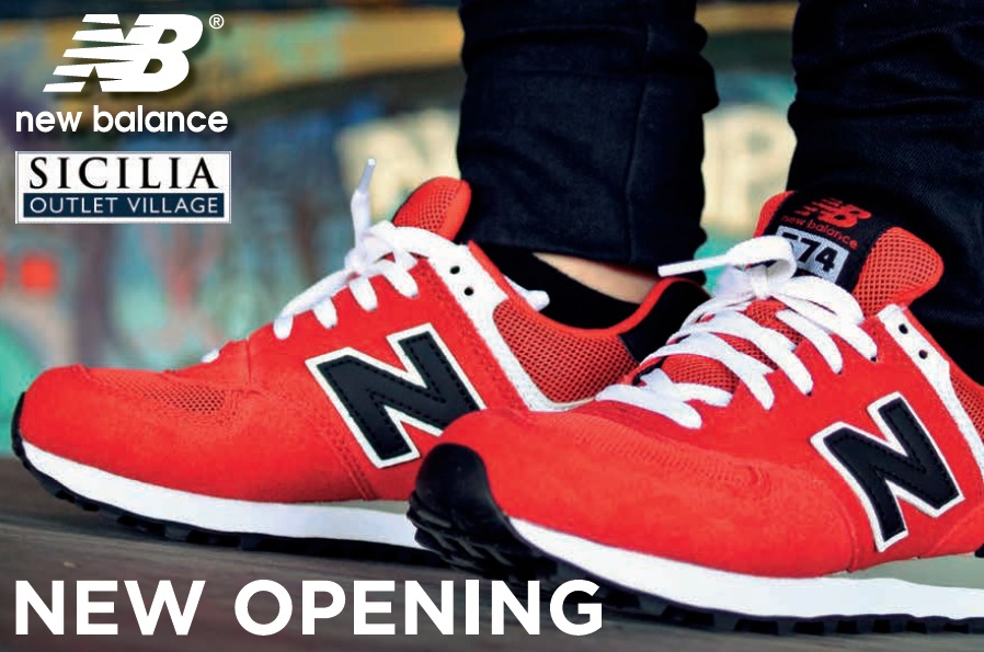 OUTLET VILLAGE, APRE IL PRIMO MONOMARCA DI NEW BALANCE IN SICILIA 