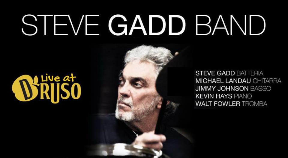 STEVE GADD in concerto    sabato 14 aprile 2018 @ Druso - Ranica (BG)