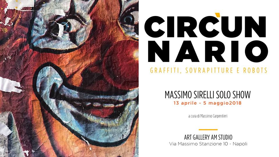 Ciurc'unnario: graffiti e robot di Sirelli da AM Studio art gallery