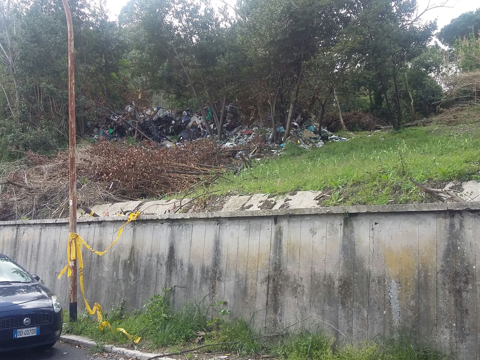 Italia dei Diritti denuncia nuova discarica a cielo aperto a Roma