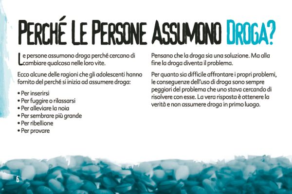 Diciamo la verità sulla droga a Lumezzane