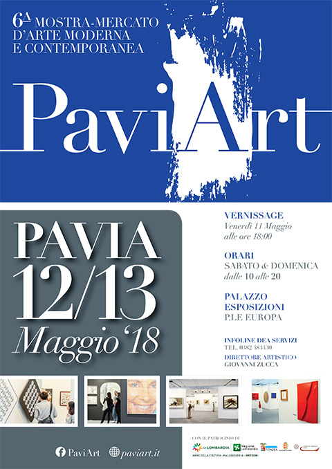 PaviArt 2018: un weekend di maggio tra arte e cultura