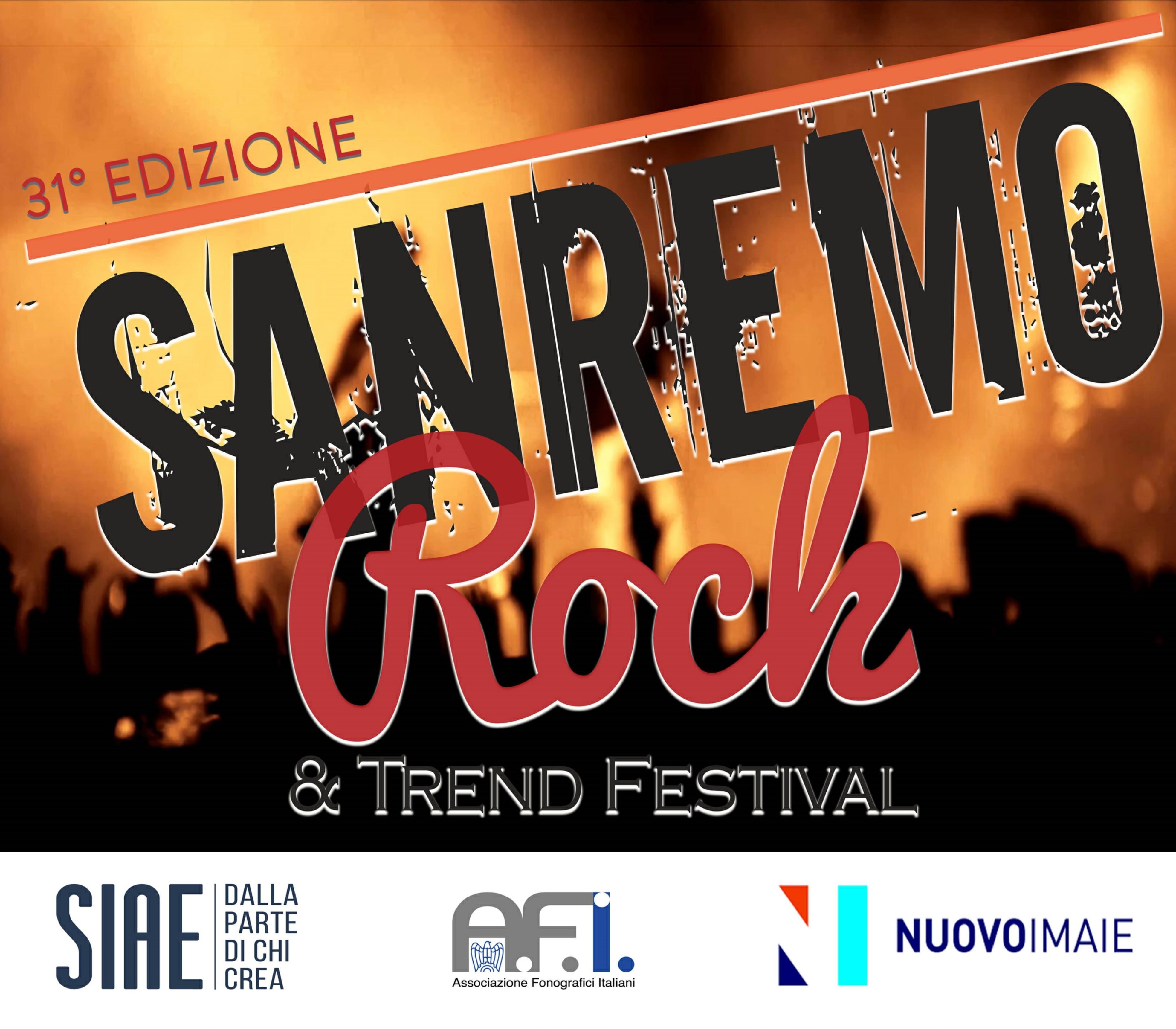 31° Sanremo Rock: le finali dal 5 all'8 giugno al Teatro Ariston