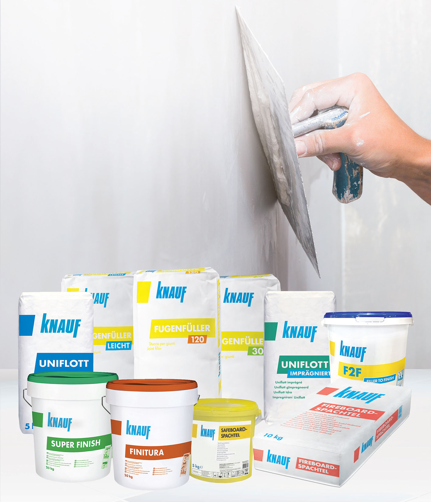 Knauf: uno stucco per ogni necessità