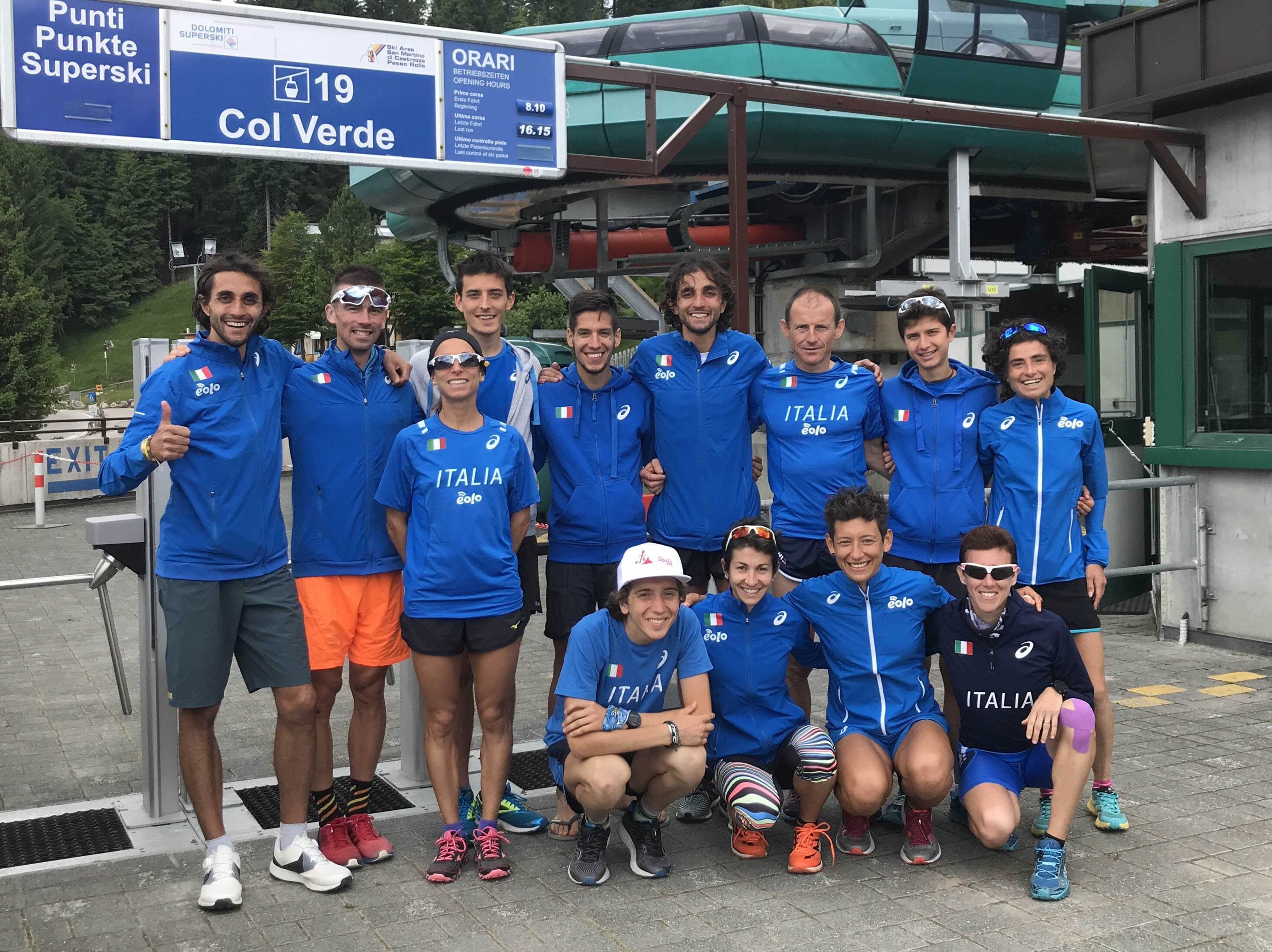 MERAVIGLIOSA PRIMIERO DOLOMITI MARATHON NAZIONALE IN ALLENAMENTO SUI PERCORSI DI GARA