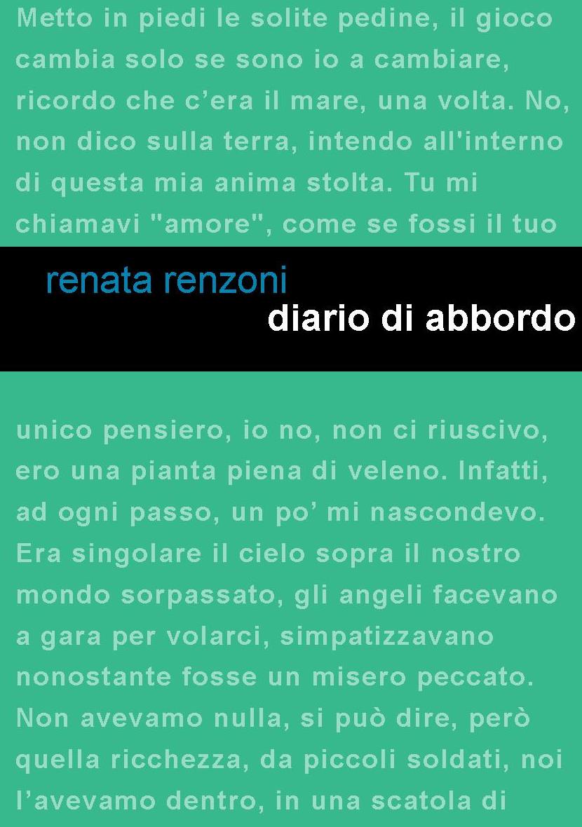 Project Leucotea annuncia l’uscita in ebook de “Diario di abbordo” di Renata Renzoni