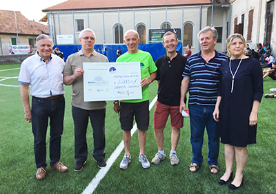 2° Pedalata tra le Stelle: inaugurato il campetto da calcio dell’Oratorio di Armeno (NO)