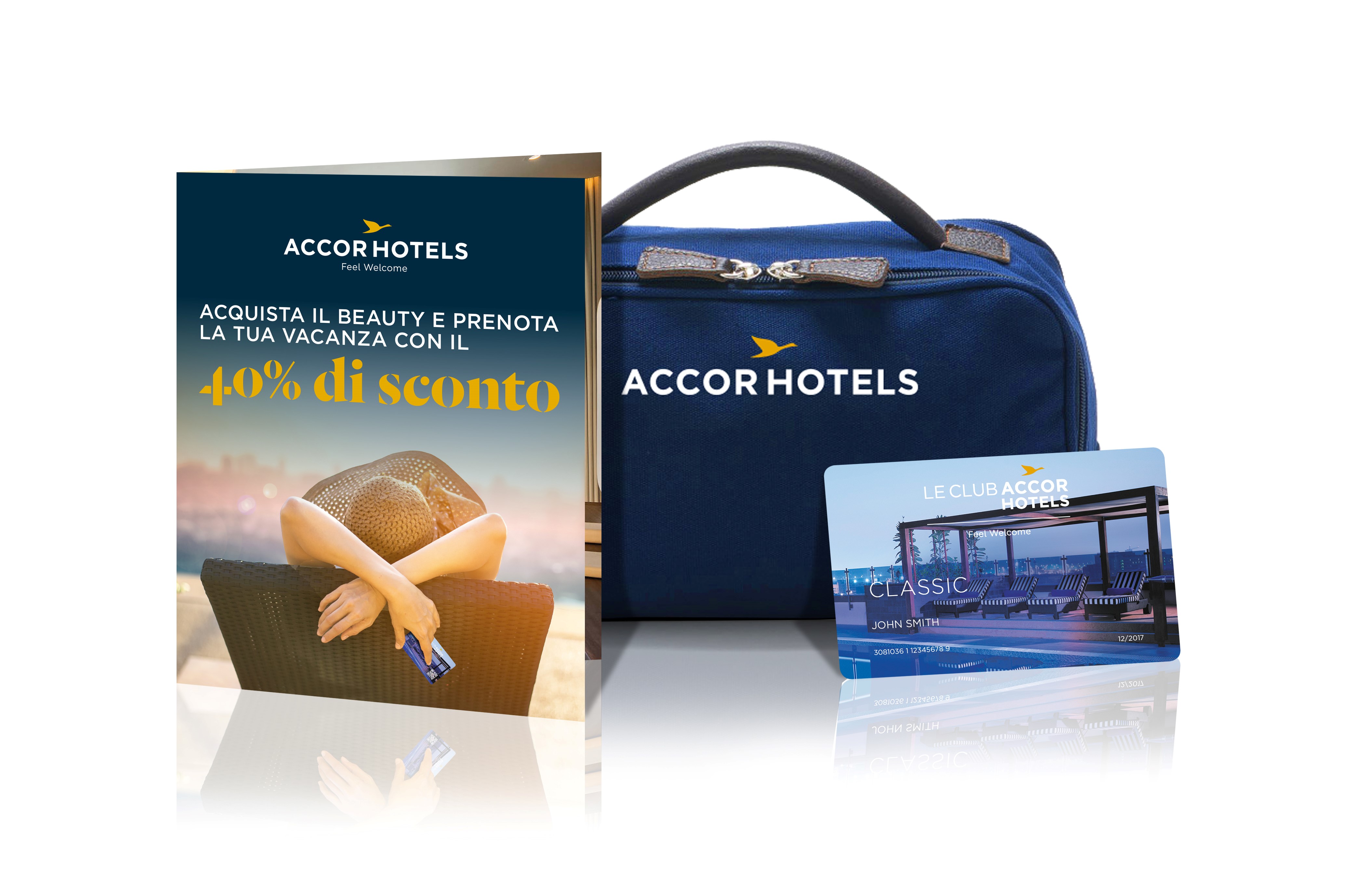 AccorHotels lancia su Amazon.it il beauty case che ti porta in vacanza