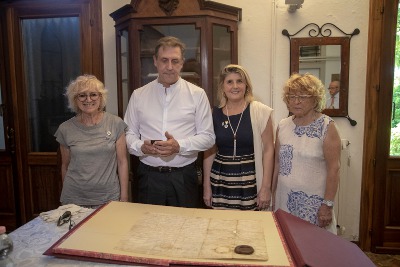 Engarda Giordani Presidente del Rotary Club Orta San Giulio