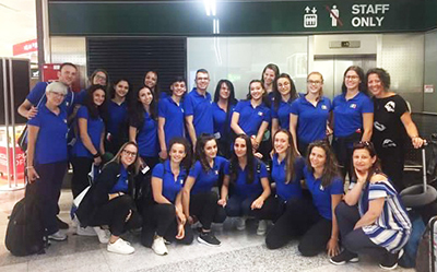 Due atlete del Twirling Santa Cristina al Mondiale in Florida