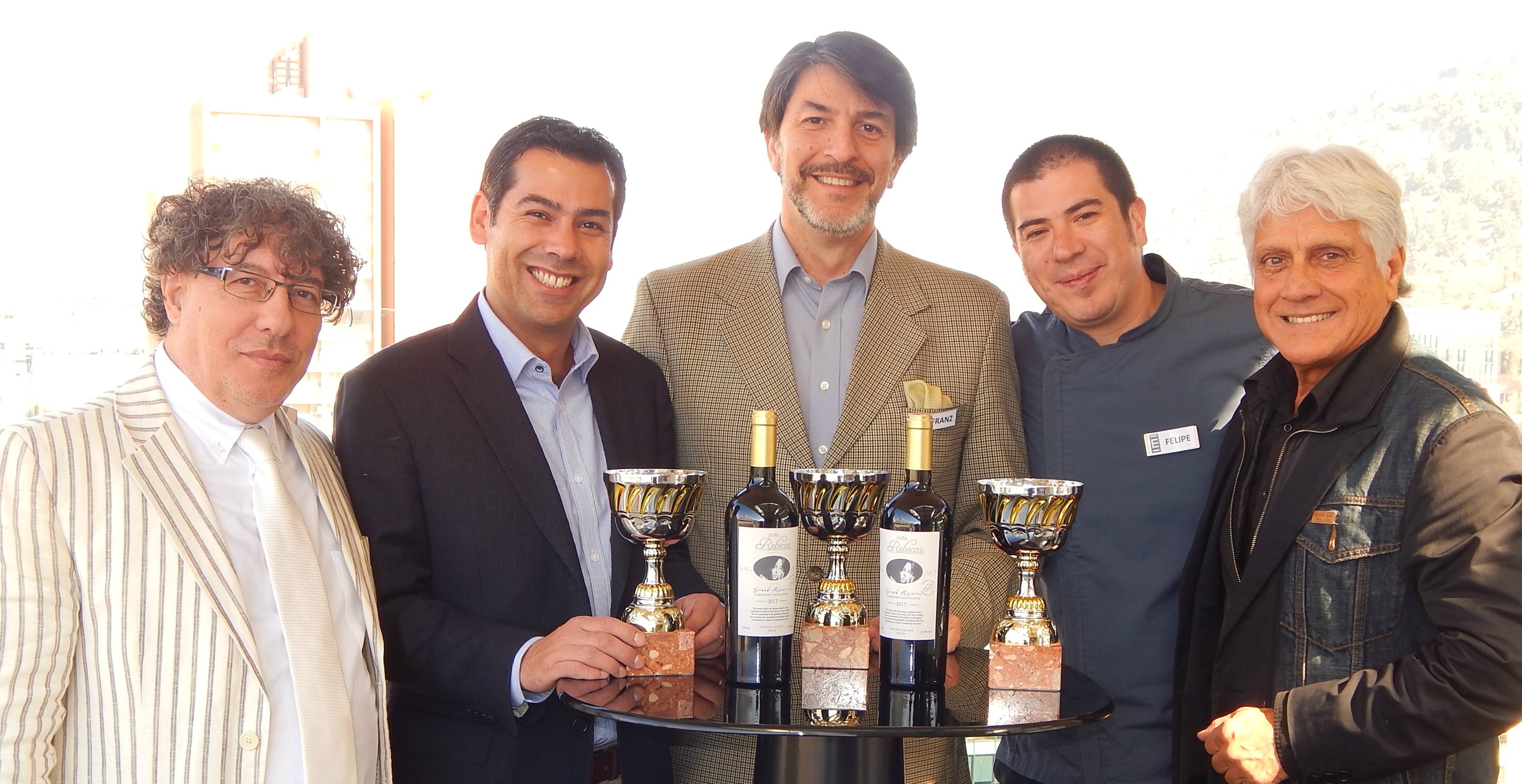 NEI CHEF’S AWARDS PREMIATO IL “DONA REBECCA” COME MIGLIOR VINO CILENO DELL’ANNO