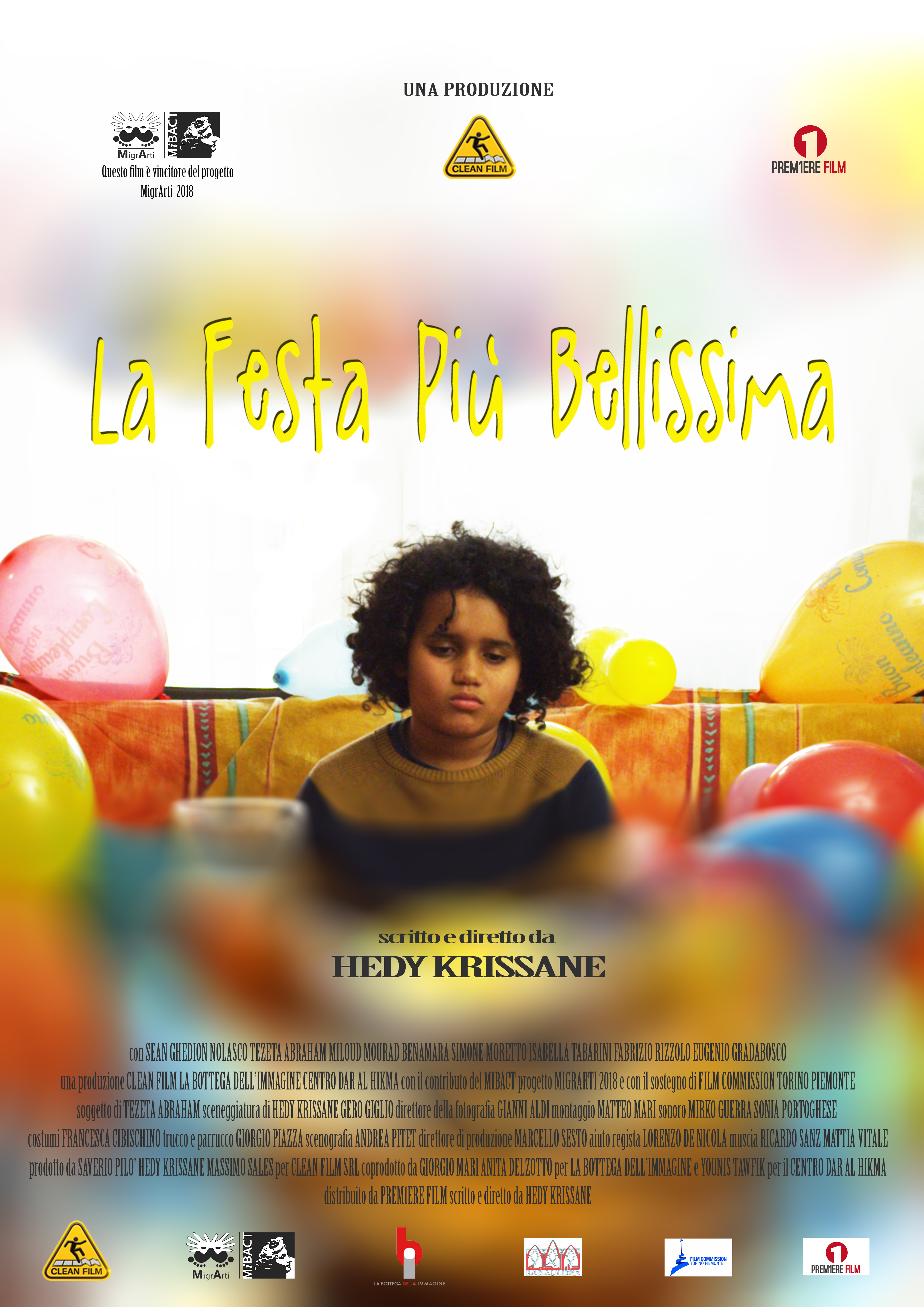 LA FESTA PIU' BELLISSIMA,  IL CORTO DI HEDY KRISSANE, ARRIVA A VENEZIA