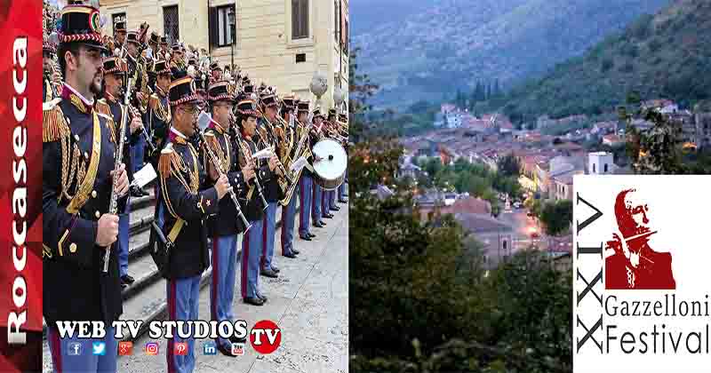 Roccasecca Esibizione Musicale della Fanfara della Polizia di Stato