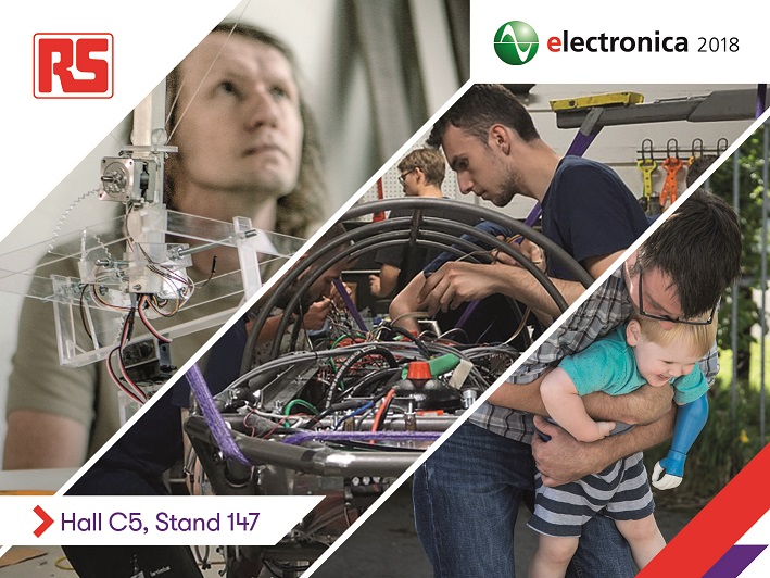 RS Components a Electronica 2018: focus su innovazione e ispirazione