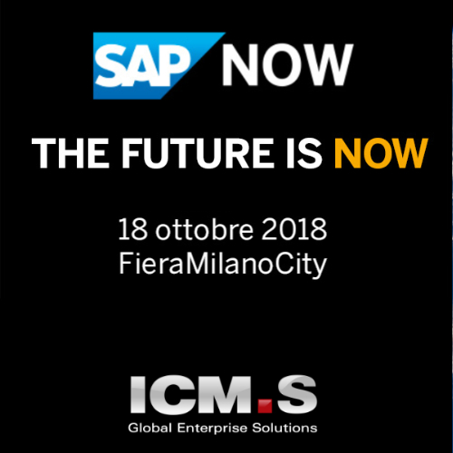 ICM.S al SAP NOW di Milano con S/4HANA Cloud