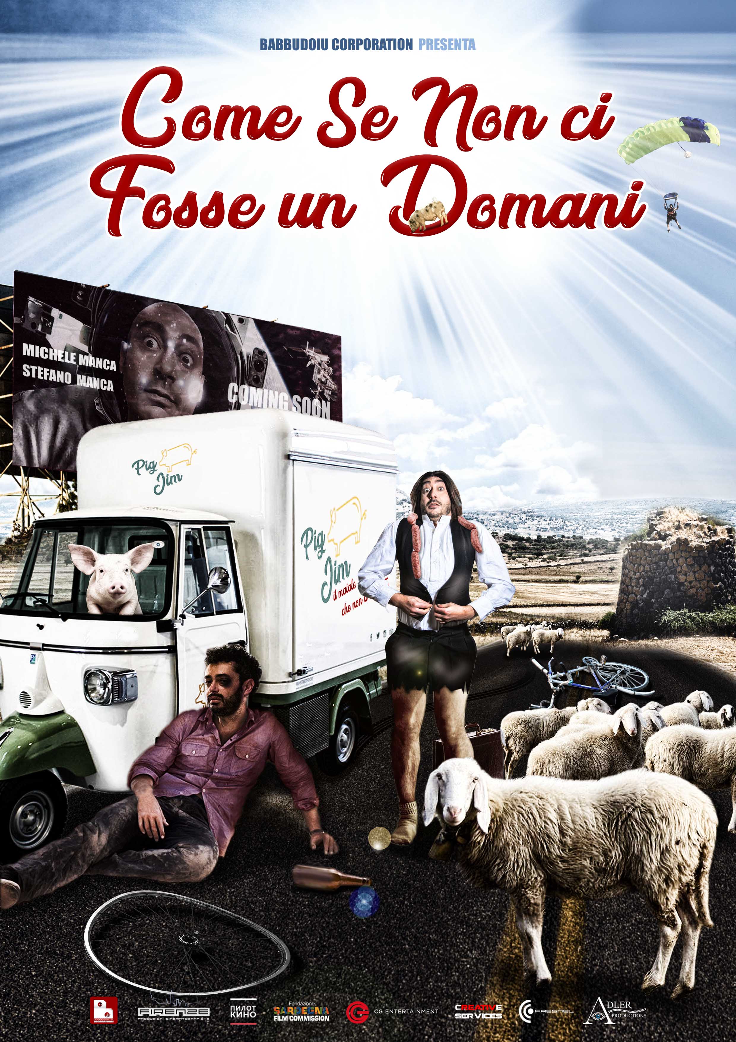 AL VIA LE RIPRESE DI “COME SE NON CI FOSSE UN DOMANI”  IL NUOVO FILM DI PINO E GLI ANTICORPI