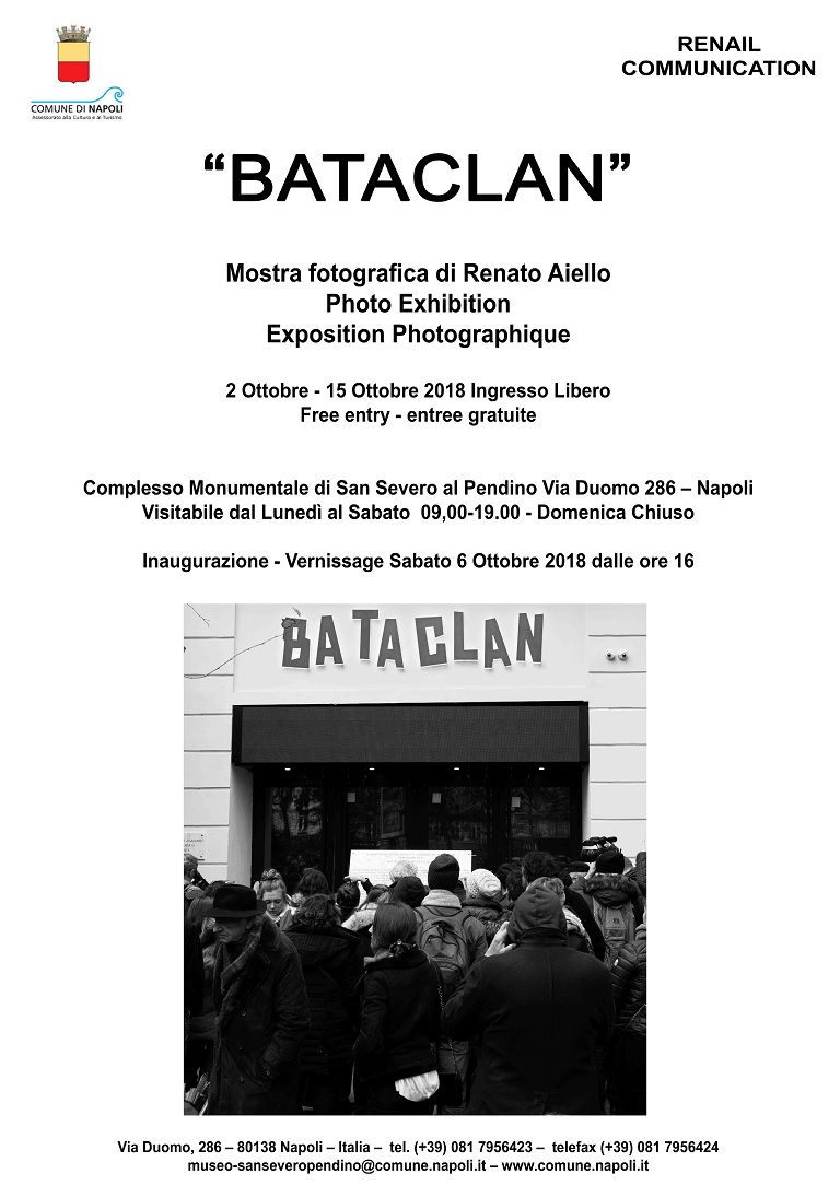 Il primo anniversario del Bataclan nelle foto in bianco e nero di Renato Aiello al Pendino a via Duomo, Napoli