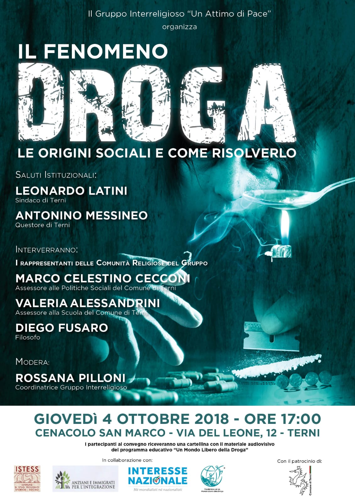 DROGA: UNA PIAGA SOCIALE DA SANARE