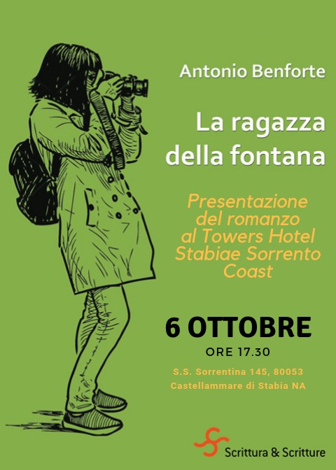 La ragazza della fontana al  Towers Hotel Stabiae Sorrento Coast sabato 6 ottobre alle 17.30