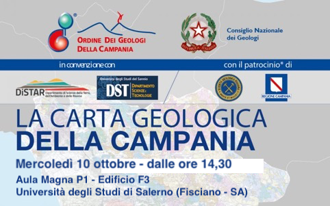 I geologi della Campania presentano la carta geologica regionale: un nuovo strumento per i tecnici del territorio.