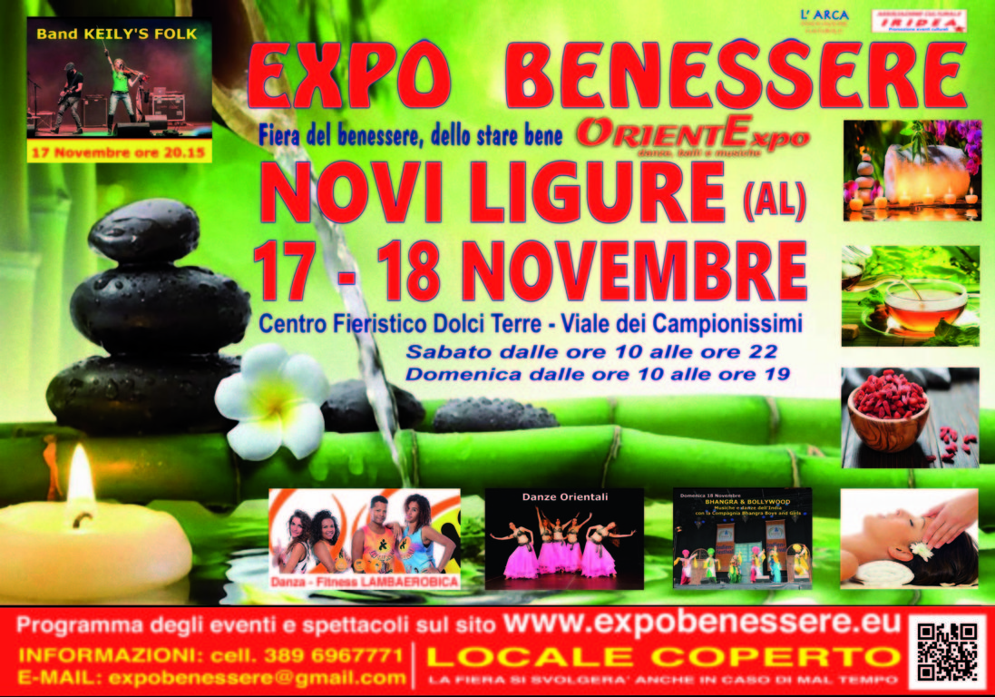 EXPO BENESSERE . La Fiera del Benessere e dello Stare Bene - NOVI LIGURE (AL)